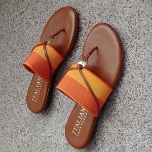 NWT Italian shoemaker sandals.